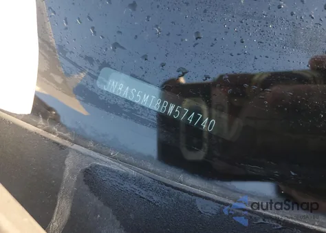 2011 Nissan Rogue S z USA, uszkodzony, nr VIN JN8AS5MT8BW574740